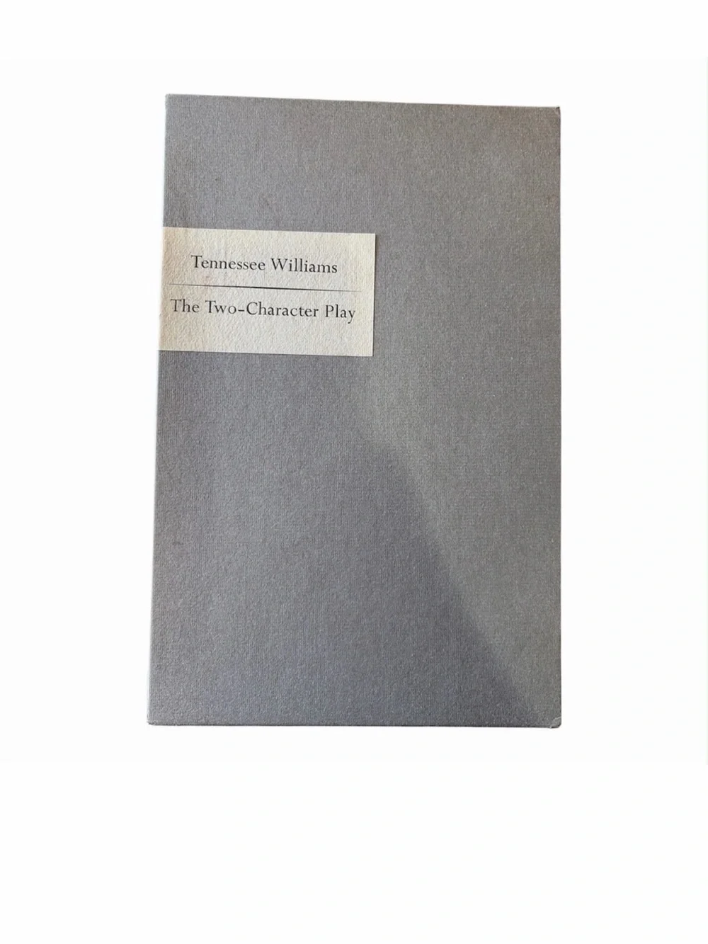 🔥Tennessee Williams The Two-Character Play Signed 1969 Ltd #140/350 Slipcase🔥